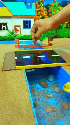 Building a Strong & Beautiful Mini Bridge – Tiny Construction Masterpiece