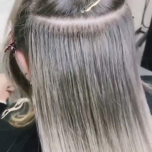 How to Install K-Tip Hair Extensions | Step-by-Step Tutorial#ugeathair #hairextensions#keratinhair