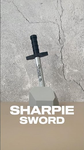 Cool 3D Prints - Sharpie Sword