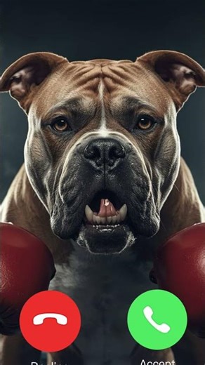 Boxer in the Ring: A Fighting Dog with Spirit 🥊🐶#shorts