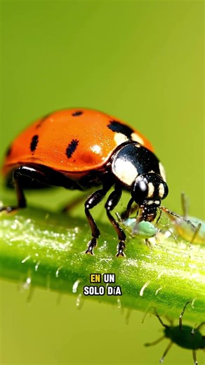 Coccinellidae vs mantis religiosa: ¿cuál controla mejor las plagas? #agritech #agricultura