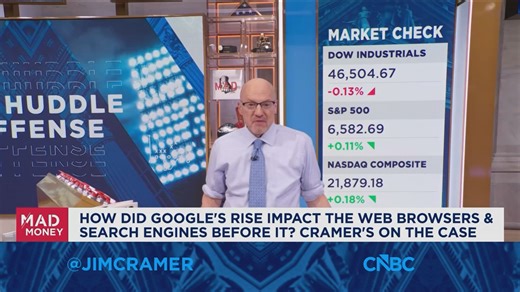 It's hard to understand how powerful internet companies are, says Jim Cramer