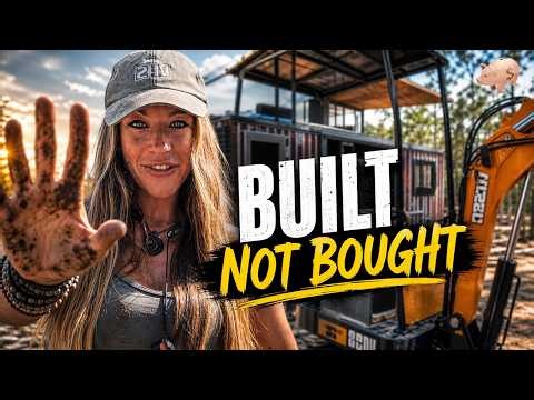 She Worked in Mines, Then Quit to Build Her Own Off-Grid Home Barefoot — Building a Dream with Jas