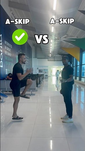 How to do A-Skip Sprint Drill Correctly