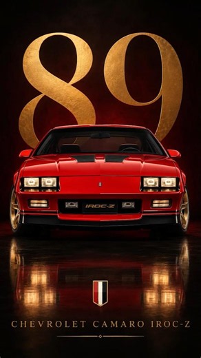 1989 Camaro IROC-Z: More Than Stickers #classiccars #carhistory #automobile