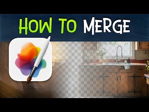 How to Merge Two photos in Pixelmator Pro Tutorial