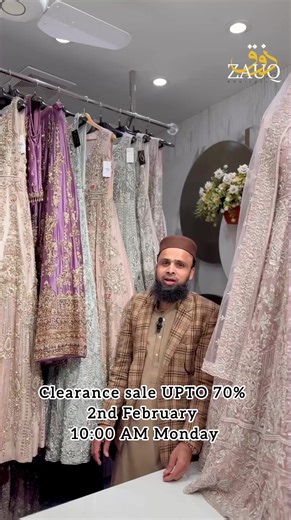 Grand Sale at Zauq Boutique - Up to 70% Off!