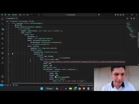 Video Explicacion de Card&SnackBar Con Flutter