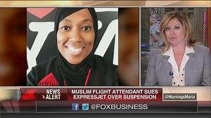 A Muslim flight attendant has sued ExpressJet Airlines, accusing the airline of wrongly suspending her because she refused to serve alcohol to passengers. http://fxn.ws/2aLDTwQ | Fox Business