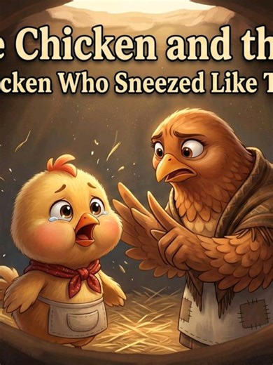 THE LITTLE CHICKEN AND THE OLD CAT An old Cat was waiting patiently at the doorway of a kitchen. He did not shout. He did not move. For he knew that sooner or later, the little Chicken would have to come out. This is a folk tale about a promise, a cake, and a sneeze that sounded like thunder. myfolklorestudio@gmail.com #patience #promise #folklore #ai