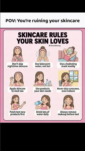 Skincare Rules Your Skin Actually Loves