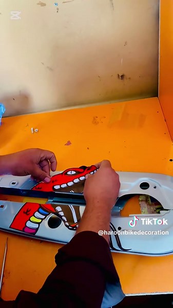 Haroon Bike Decoration on TikTok