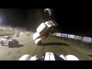 INEX Legend Car Crash - River Cities Speedway