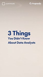 7K views · 21 reactions | Think all data analysts do is crunch numbers? Think again. Here are 3 facts you didn’t know. For more information visit: https://augmedix.com.bd/ | Augmedix Bangladesh | Facebook