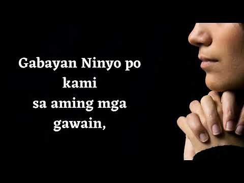 OPENING PRAYER TAGALOG WITH VOICE OVER