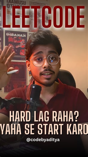 Aditya on Instagram: "Most beginners syntax toh seekh lete hain, but jab problems solve karne jaate hain waha sab atak jata hai. Log sirf tutorials dekh kar khush ho jaate hain, phir seedha LeetCode try karte hi demotivate ho jaate. Aur agar kisi bhi ache coder se pucho… woh ek hi baat bolte hain — fundamentals strong rakho. Isi liye maine topic wise PDFs bana diye hain. Arrays, Strings, Loops, Nested Loops, Math, Pointers… har topic me 10 easy problems + C, C++, Java aur Python solutions. Agar 
