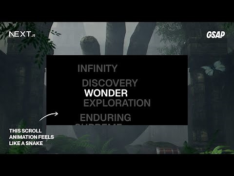 Wave Text Animation on Scroll with GSAP | Awwwards Tutorial