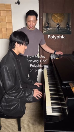 Polyphia - playing god piano tutorial With @_shawnxsyy @polyphia . . #piano #pianocover #polyphia #pianoclass #progrockmusic | Edvard Lee