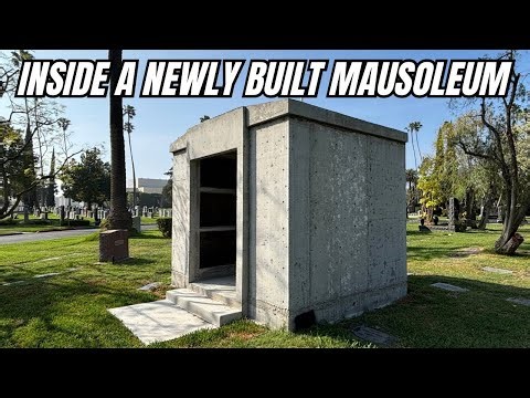 Exploring Inside a Newly Constructed Mausoleum