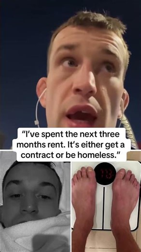 Justin Burlington flew to Qatar alone & made weight in case 👏 (via @justinburlo/IG)