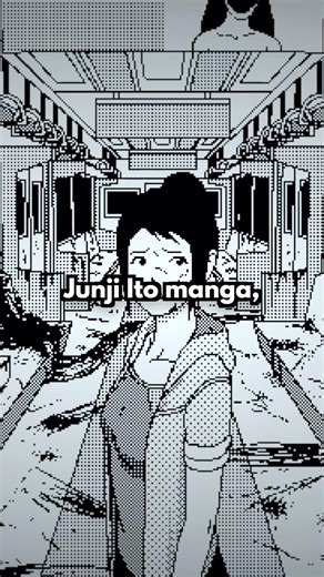 art made in MS Paint btw #horror #horrorgaming #junjiito #manga #retro #pixelart #steamgame