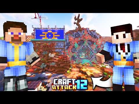 HUGE progress in the BEST base in ALL of Craft Attack 12