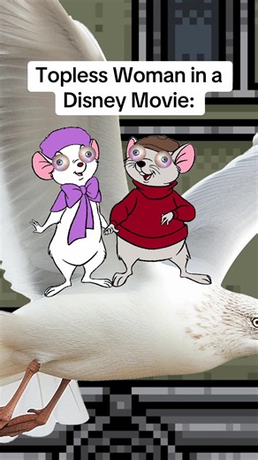 The Story of the Topless Woman in a Disney Movie: The Rescuers #disney #therescuers #mickeymouse #disneyworld #animation