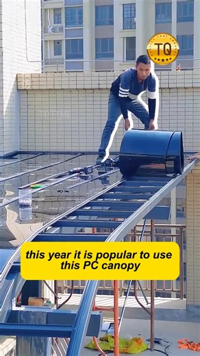 PC awning for sun protection and shade. #awning #awnings #carporch #patio #gardendesign #roof #metalroof #outdoor #gazebo #retractable #pergola #blinds #sunroom #sunshade #tottme | Chinawindoors