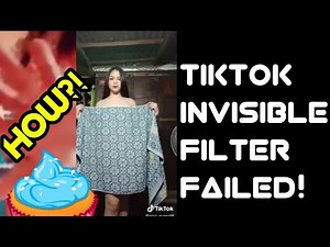 Tiktok Invisible Filter Failed | Sexy Tiktok Videos | How to Remove invisible filter