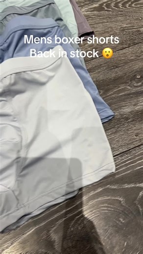 Mens Boxer Shorts Back in Stock – Grab Yours Now!