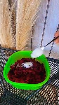 Wegańska zupa buraczkowa😋🍲🌶-prosty wege obiad-