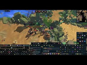 RuneScape Defeating Bossy McSwordface with a "Screen" Tactic.
