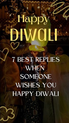 7 best reply of Happy Diwali | Happy deepavali Replies | Learn with Smile