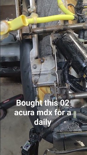repairing an 02 acura mdx driver seat bracket
