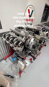 Here is a nice 598 Big Chevy roughly 1000 hp Na being set up for some off-road pounding. This motor features 20-degree heads with a billet Daily multi-stage dry sump. The billet motor plate with accessories should be a workhorse out in the desert. #NelsonRacingEngines #AreyoureadytobepoweredbyNRE | Nelson Racing Engines