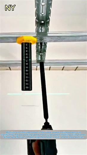 One Small Tool That Makes Drywall Ceiling Work Faster and More Accurate.