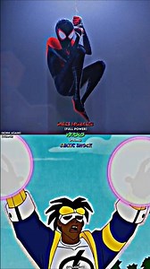 Miles Morales Vs Static Shock|Miles Morales Vs Super Choque