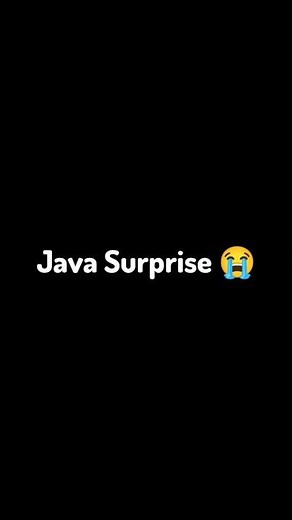 Java strings behaving like gangsters 💀