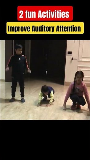 2 fun activities to improve auditory attention/sensory processing #asd #adhd#autism#spd