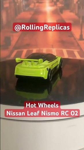 🔥 Hot Wheels Nissan Leaf Nismo RC_02 ⚡ Electric Speed Meets JDM Style! | HW Green Speed Unboxing