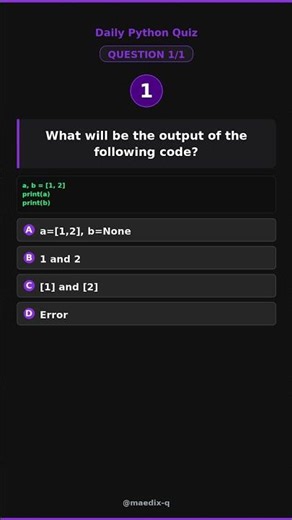 Python Quiz: What Will This Print?