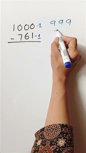 Amazing Subtraction #maths #mathematics #subtraction
