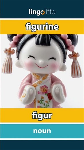 🇬🇧🇩🇰 figurine - figur : learn English : Lad os lære engelsk : vocabulary builder