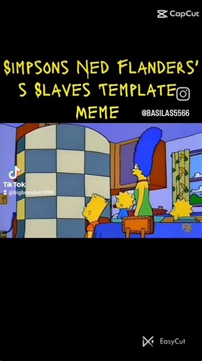 Simpsons Ned Flanders's Slaves Meme