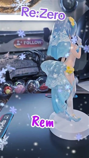 Re:Zero - Rem Figure #rezero #rezeroedit #natsuki #rem #ram