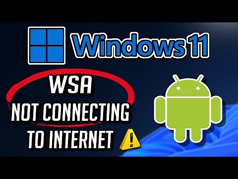 FIX Windows Subsystem for Android Not Connecting to Internet in Windows 11 / 10 [2024]