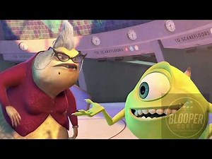 MONSTERS INC BLOOPERS WE WEREN'T SUPPOSED TO SEE