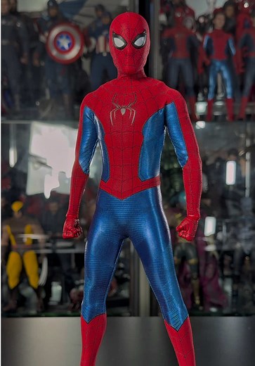 Hot Toys Spider-Man ASMR Close Up #asmr #satisfying #spiderman #spidermanbrandnewday #hottoys