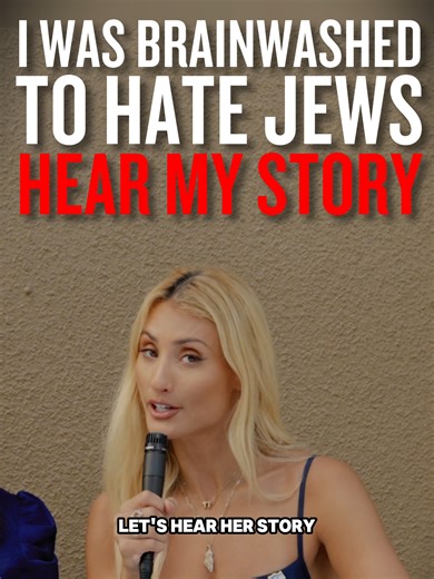 She was raised in Iran and taught to hate Jews and Israel. But when she came to America, she was embraced with love… by the very people she was taught to fear. Sarah's story is proof that hate is learned, and so is love. Right now, brave Iranians are rising up against a brutal regime that has silenced them for decades. They’re risking everything for freedom. And we want them to know: we see you. We stand with you. There can be unity between Iranians, Israelis, and Americans. And that future is c