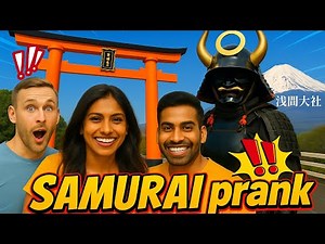 SAMURAI mannequin prank#samurai prank#Japanesesamuraiprank#侍ドッキリ#japaneseculture#とくまる侍